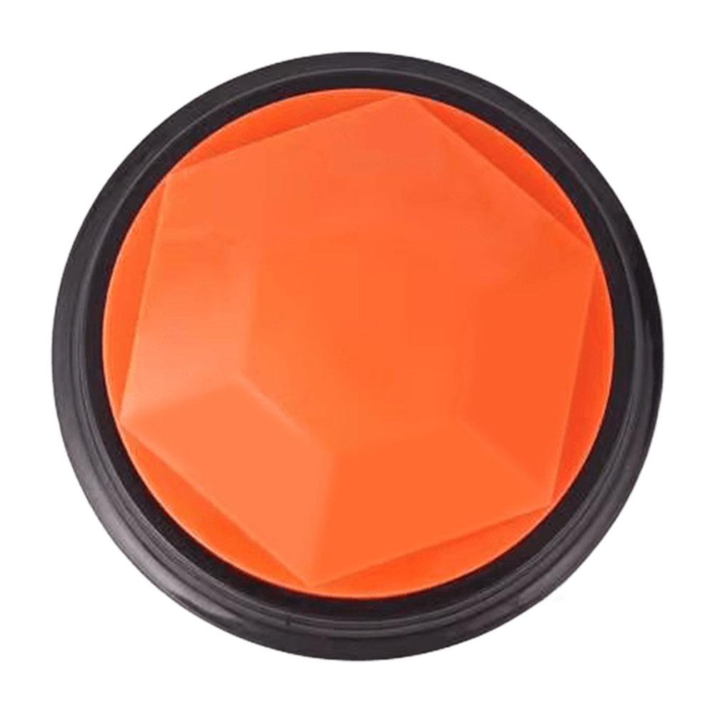 

Dog Talking Button Recordable Pet Training Buzzer Portable Voice Recording Button for Pet Communication оранжевый