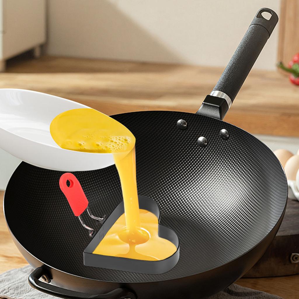 Stainless Steel Eggs Rings Mold Non-stick Pancake Omelette Mold For Egg Shaper Home Kitchen Accessories Breakfast Cooking Tools