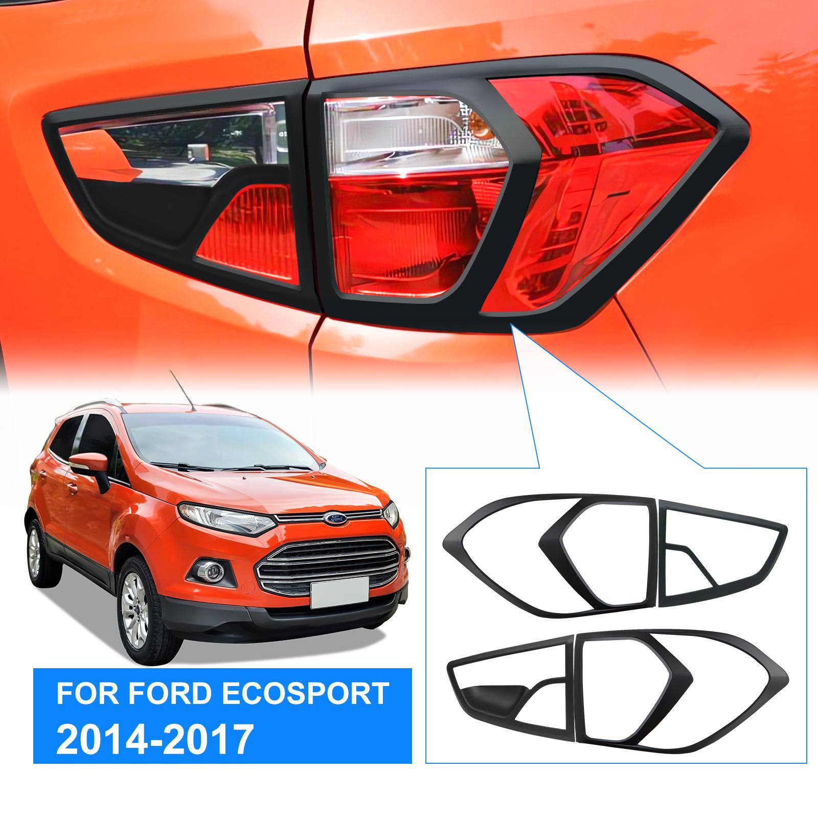 

Накладка на задний фонарь для Ford Ecosport 2014 2015 2016 2017 матово-черная декоративная крышка для заднего фонаря, автомобильные аксессуары