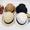 Matching Family Straw Sun Hats - Mother Daughter Father Son Braided Wide Brim Beach Hats for Summer Vacation