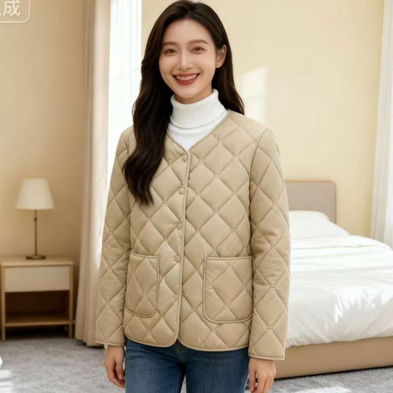 Women S Korean Style Winter Cotton Padded Warm Coat