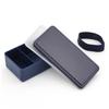 Miyoshi Seisakujyo Square Lunch Box with Integrated Ice Berry x x 6 500ml Single Suitable for and Includes Rubber Easy Clip Buckle Microwave