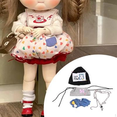 6 Inch Doll Clothes, Make Your Own Doll, DIY Accessories, Birthday Gift for Kids, Cute