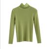 Thick Turtleneck Warm Women Sweater Autumn Winter Knitted Pull Elasticity Soft Pullovers