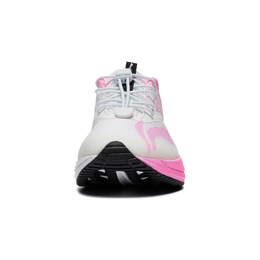 Li Ning Young 20 Ultra Light Comfortable Shock Absorption Low Top Kids Running Shoes Kids running shoes White Pink YKFT030-4