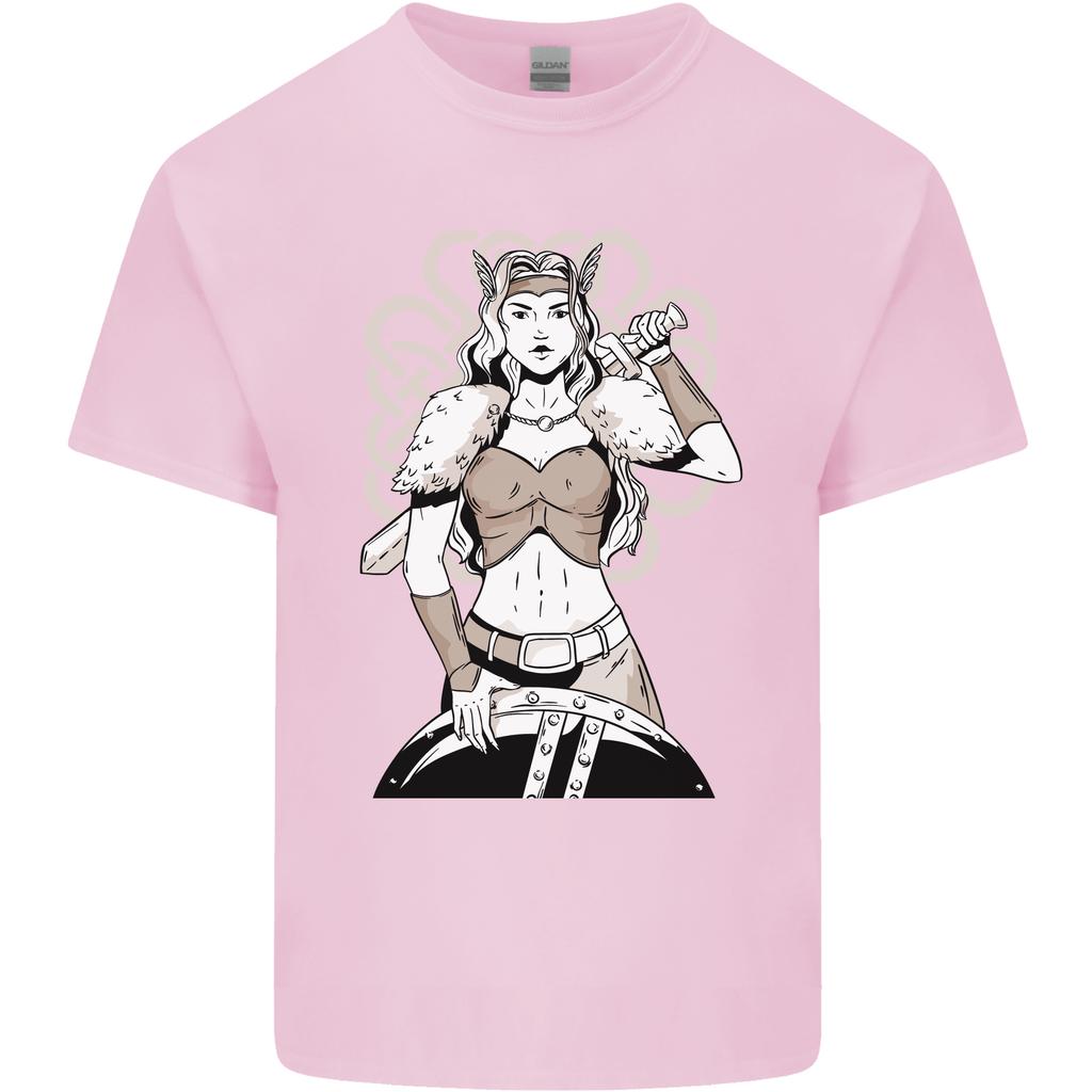 A Female Viking Shield Maiden Warrior Unisexs Light Cotton TShirt