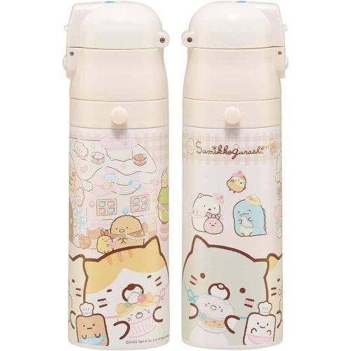 Skater Water Bottle Sumikko Gurashi Candy Shop 470ml Children's Stainless Steel Sports Bottle SDC4-A