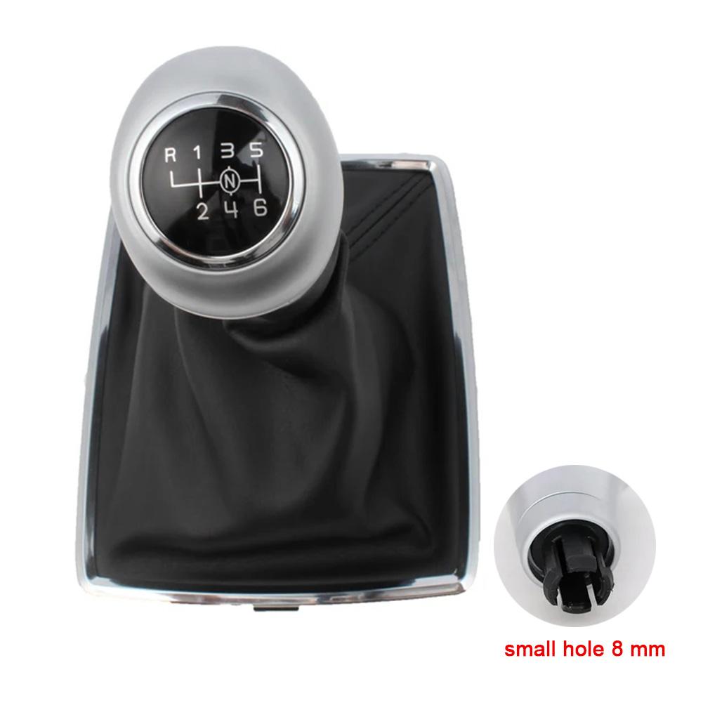 Auto Parts 5/6 Speed Gear Shift Knob With PU Leather Boot For Mercedes Benz W204 C204 C63 C300 C250 W207 A207 W212 2007-2013