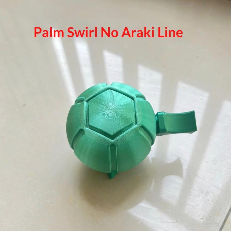 Hot Jojo Bizarre Adventure Steel Ball Run Gyro Anime Figures Golden Spin Fingertip Ball Stress Relief Toys Anime Manga Fans Gift