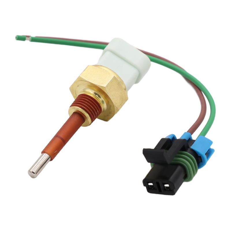 Coolant Temperature Temp Lvl Level Sensor 23520380 23515397 23526905 650650 2 Pins 1/4" NPT for Detroit Diesel Series 50 60 92