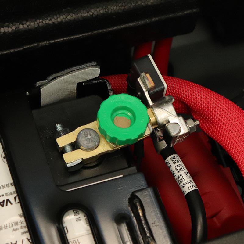 Car Electrical Isolator Switch Rotary Disconnect Power Off Cut-off Terminal Battery Anti-Leakage Automotive Truck Accessory
