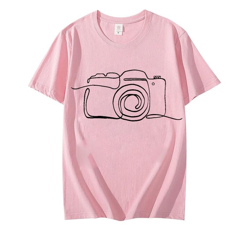 Tricouri Grafice pentru Fotografi Topuri Haine Iubitor de Aparate Foto Tricou Homme Fotografie Tricou pentru Bărbați Mânecă Scurtă Haine pentru Bărbați