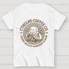 Cthulhu Coffee Co Unisex 100% Cotton Summer Casual Cool Loose T-Shirt