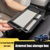 For Toyota Sienna XL40   2024 2025 Car Armrest Box Storage Box ABS Material Interior Modification Parts