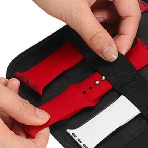 Portable Watch Strap Band Organizer Storage Bag Holder Travel Case Women Men
