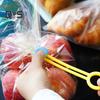 2 Pcs Buckle Snack Bag Sealing Ties Good Seal Dustproof Dustproof Bag Mouth Sealing Straps
