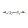 1PC Retro Strickjacke Clip Cape Schal Hemd Pullover Kragen Ente Clip Perle Strass Bluse Schnalle Kleidung Dekoration Brosche pin