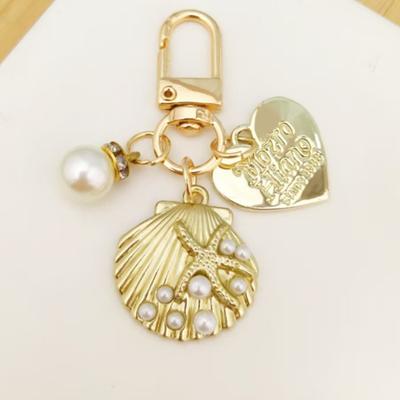 Fashionable Love Shell Conch Pearl Keychain, Pendant, Instagram Bag Pendant, Creative Small Gifts, Hanging Accessories
