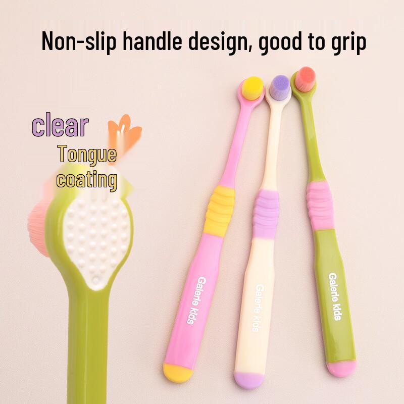 Soft Bristle Children's Toothbrush 3-Pack