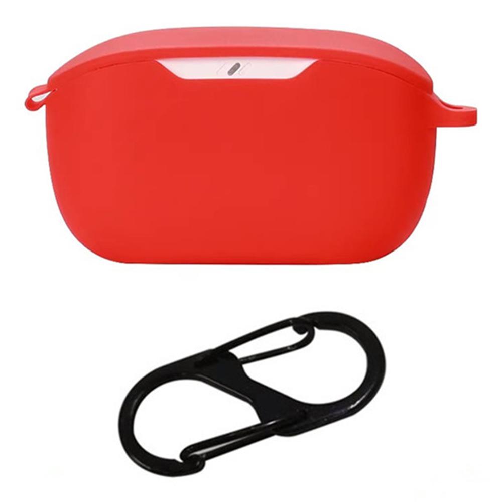 For JBL Wave Buds 2 Silicone Case with Anti Lost Buckle Bluetooth-compatible Earphones Protective Cover