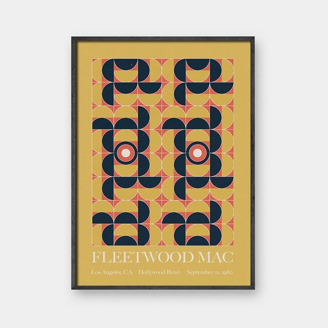 

Fleetwood Mac концертный плакат популярный музыкальный альбом хип-хоп рэп звезда искусство живопись холст плакат настенное украшение дома высокое качество дома 21cm×30cm NoFrame