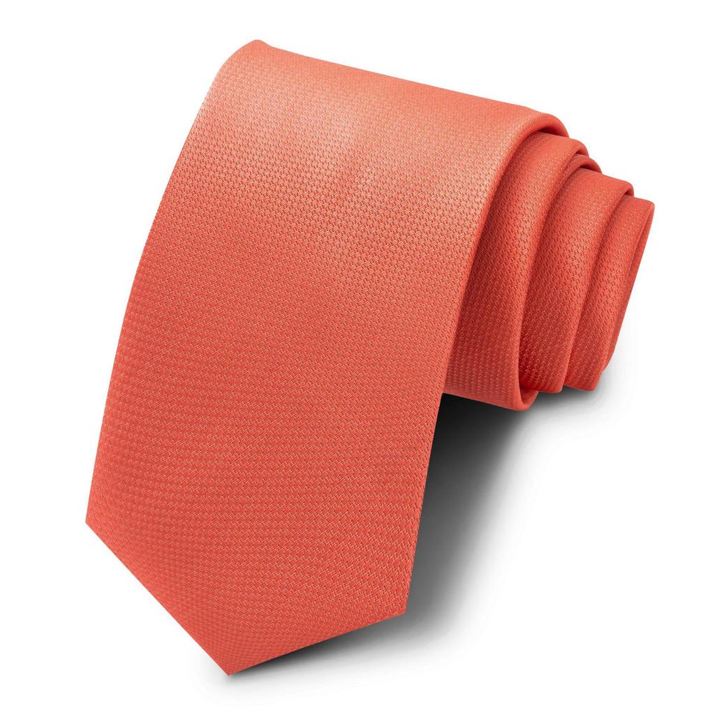 2026 Premium Men's Solid Color Jacquard Tie - New Style, Hand-Tied, Hot-Selling Business Accessory