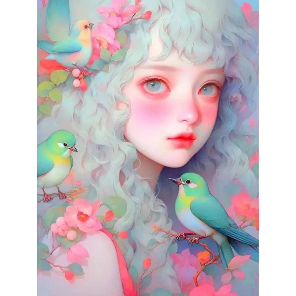 DIY full sirkel diamantmaling korssting 3D kunststil hjemmescene juledekorasjon diamantmaling 5d diamantkunstmaling