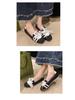 Women's French Ballet Flats: 2024 Summer Lace-up White Slip-on, Breathable Fashion Flats