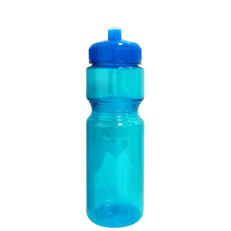 

750Ml Outdoor Sports Water Cup Color Portable Plastic Sports Kettle Mountain Bike Riding Kettle 750ml синій