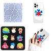 Diy Cartoon Baby Mobile Phone Back Sticker Airbag Bracket Silicone Mold