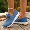 Comfortable Sports Spring New Round Toe Entrainment Cloth Soft Sole Non-slip Flat Single Shoes