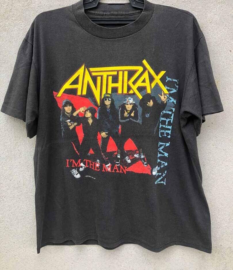 An.thr.a.x Im The Man Band Shirt Black Unisex Short Sleeve All Size S-2345XL Unisex T-Shirt