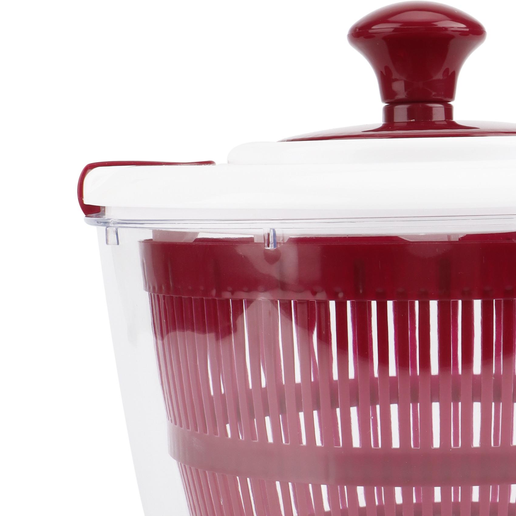 T02C!Kitchen Vegetable And Fruit Dryer Portable Salad Spinner Lettuce Vegetable Washing Machine Filter Dryer разноцветный