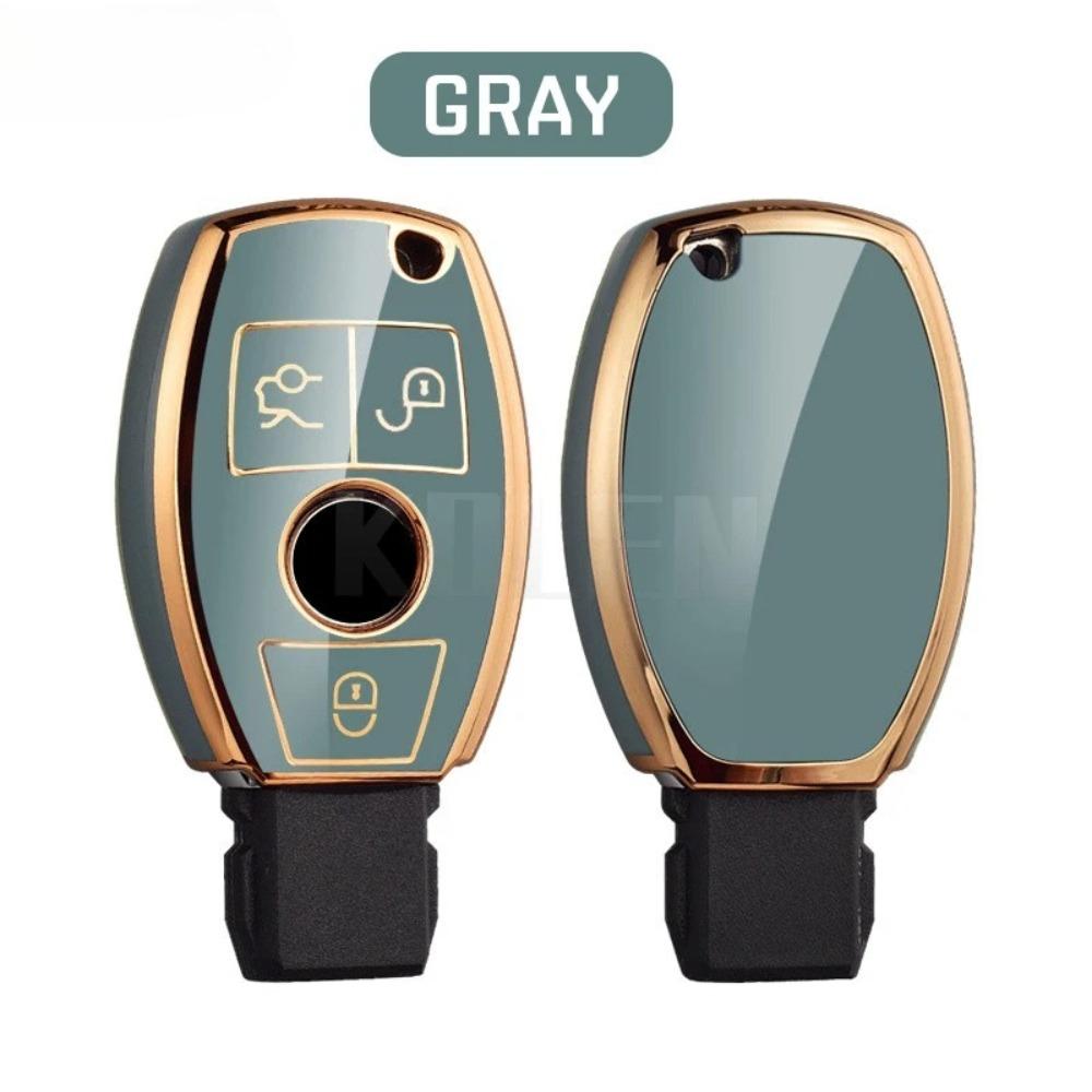 

Tpu Car Key Case Cover Shell Fob for Mercedes Benz A C E S Class W204 W205 W212 W213 W176 GLC CLA AMG W177 Auto Accessories