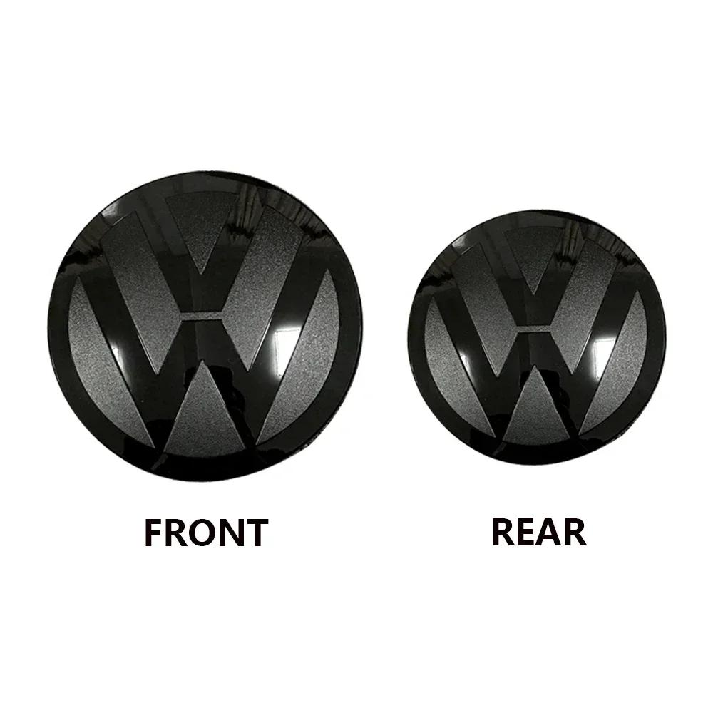 For VW Volkswagen Jetta MK5 Golf Volkswagen Golf MK6 MK7 MK7.5 MK8 ABS Front & Rear Badge Emblem Set Does Not Affect ACC Cruise