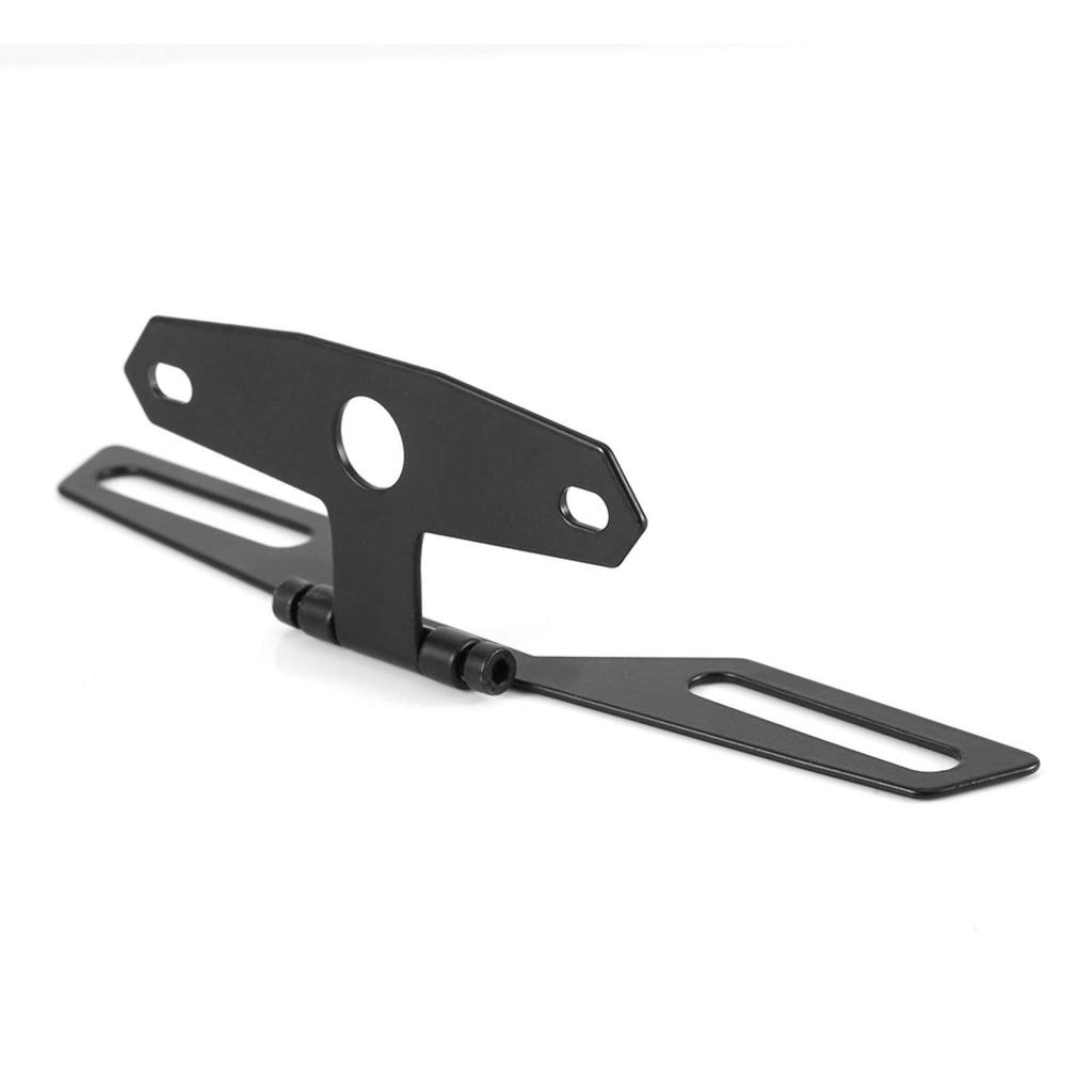 KIMISS Trailer Tag Holder Motorcycle License Plate Mount,Motorcycle Folding License Plate Holder Trailer Bracket