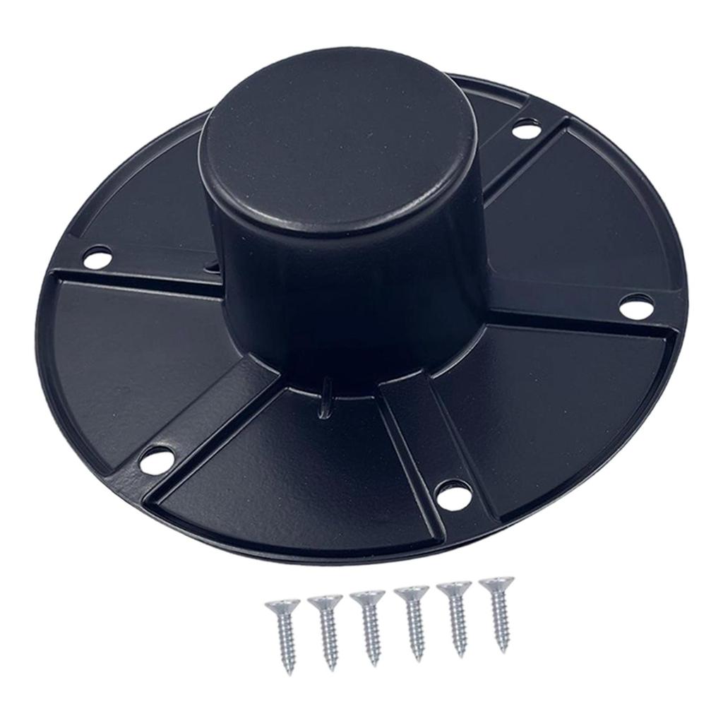 Supporto Base Tavolo RV con 6 Fori di Montaggio Robusto Multifunzionale Sostituzione Diretta Montaggio a Filo Base di Montaggio Tavolo e Pavimento per RV