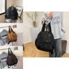 Stylish Large Capacity Nylon Backpack For Travel With Unique Design And Soft Structure