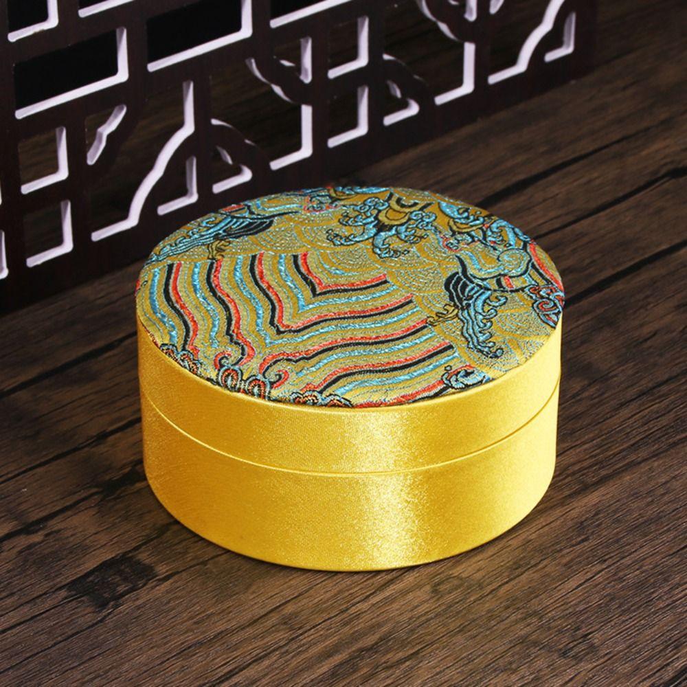 Linen Jewelry Storage Organizer Tassel Bracelet Box Jewelry Display Bracelet Case  Living Room