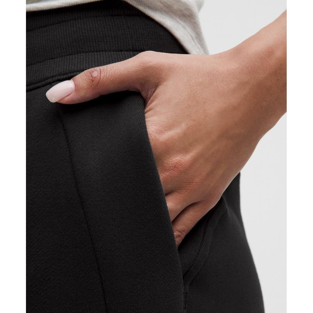 Lululemon Scuba Mid Rise Wide Leg Pant  Regular Black