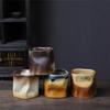 Creative Personality Coffee Cup Retro Irregular Mug Japanese Coarse Ceramic Mug Home Multifunctional Ceramic Tea Set Home Mug