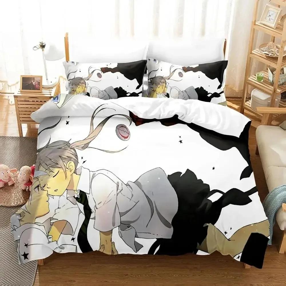 Ny 3D Tecknad Soul Eater Sängklädesset Enkelt Twin Full Queen King Size Sängset Vuxen Barn Sovrum Påslakanset Hemtextilier
