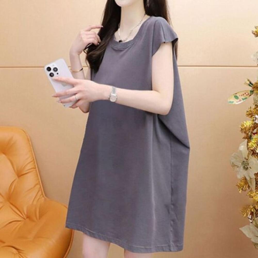 Navava Women Solid Cap Sleeve Long T shirT nT2813
