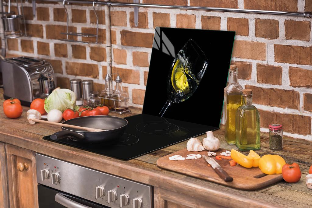 SZKLANA DESKA DO KROJENIA 52x40 WINO