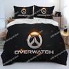 3D Print OW Overwatch Game DVA Beding Set Bedrom Soft Modern Bedspreads Comefortable Soft Duvet Cover Comfortable Quilt Cover And Pilowcase