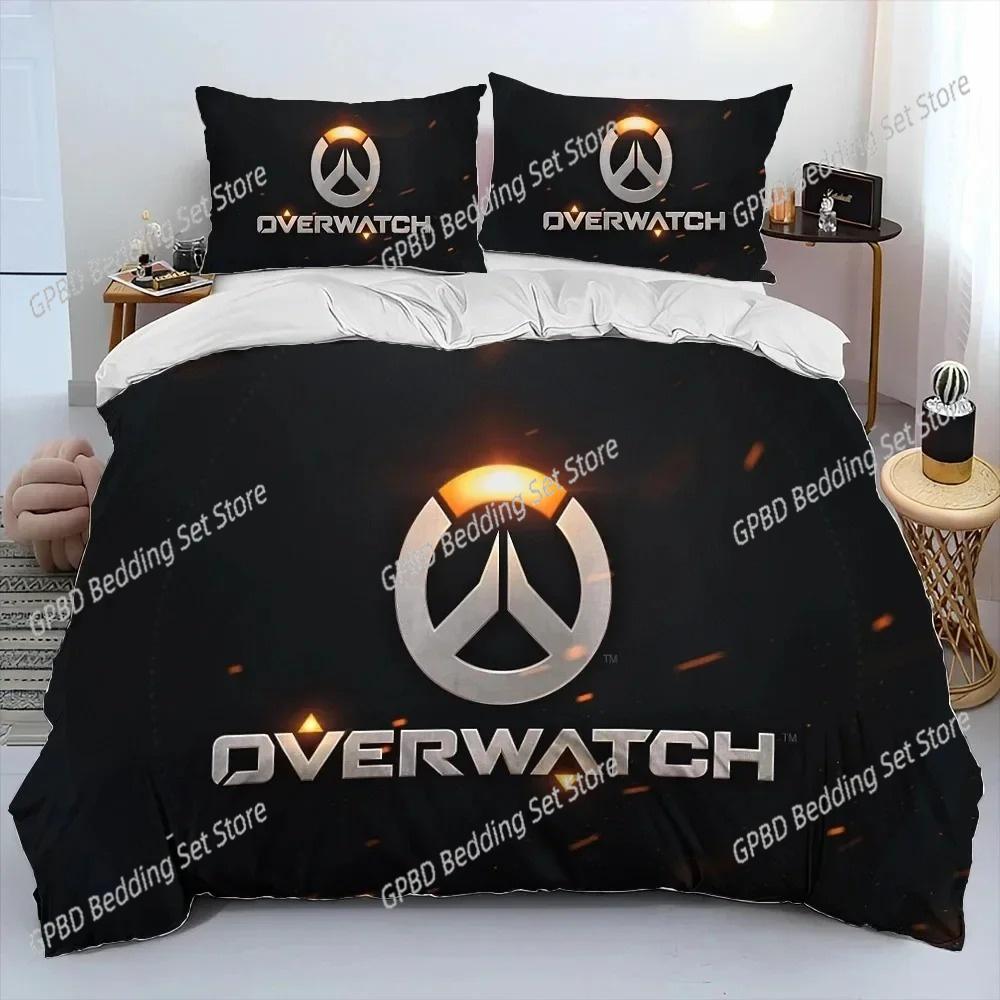3D Print OW Overwatch Game DVA Beding Set Bedrom Soft Modern Bedspreads Comefortable Soft Duvet Cover Comfortable Quilt Cover And Pilowcase