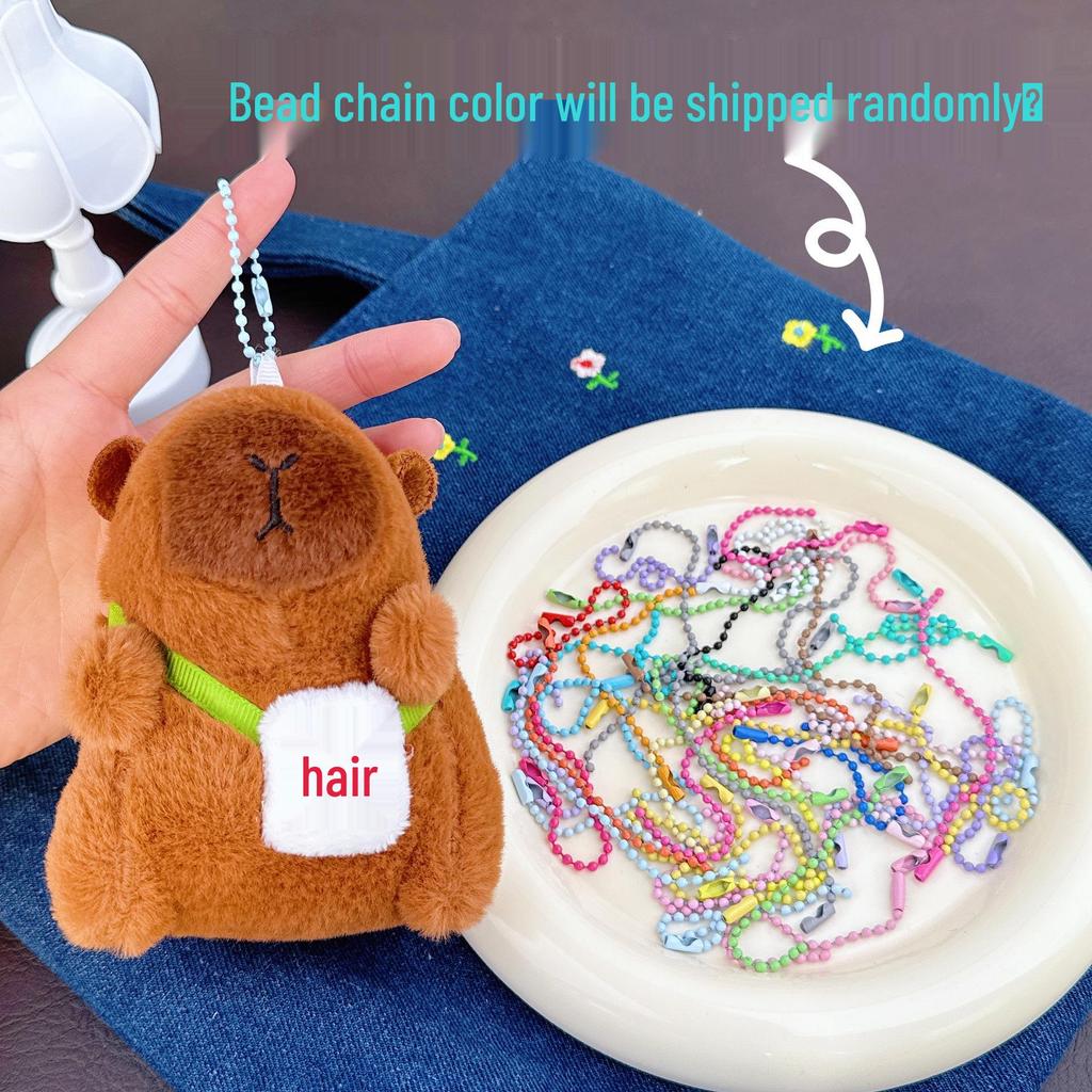 Capybara Anhänger Plüschpuppe Rucksack Schlüsselanhänger - Internet-Berühmtheit Bestseller Taschenanhänger