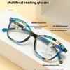 Multifocal Reading Glasses +1.0 +1.5 +2.0 +2.5 +3.0 +3.5 +4.0 Dual Purpose Presbyopia Glasses for Both Near and Far Use