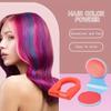 1 Stück 8 Stück Einweg-Haarfärbepulver, praktisch, Y2K-Haarstyling-Farbpulver für Halloween, Weihnachten, Cosplay, Partys