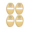 Metal Car Door Lock cover Protective Buckle Cover Sticker For Volkswagen Golf Caddy Passat GTI Lavida Sagitar Scirocco Tiguan